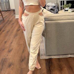 NWT : Oh Polly Cut out joggers size small